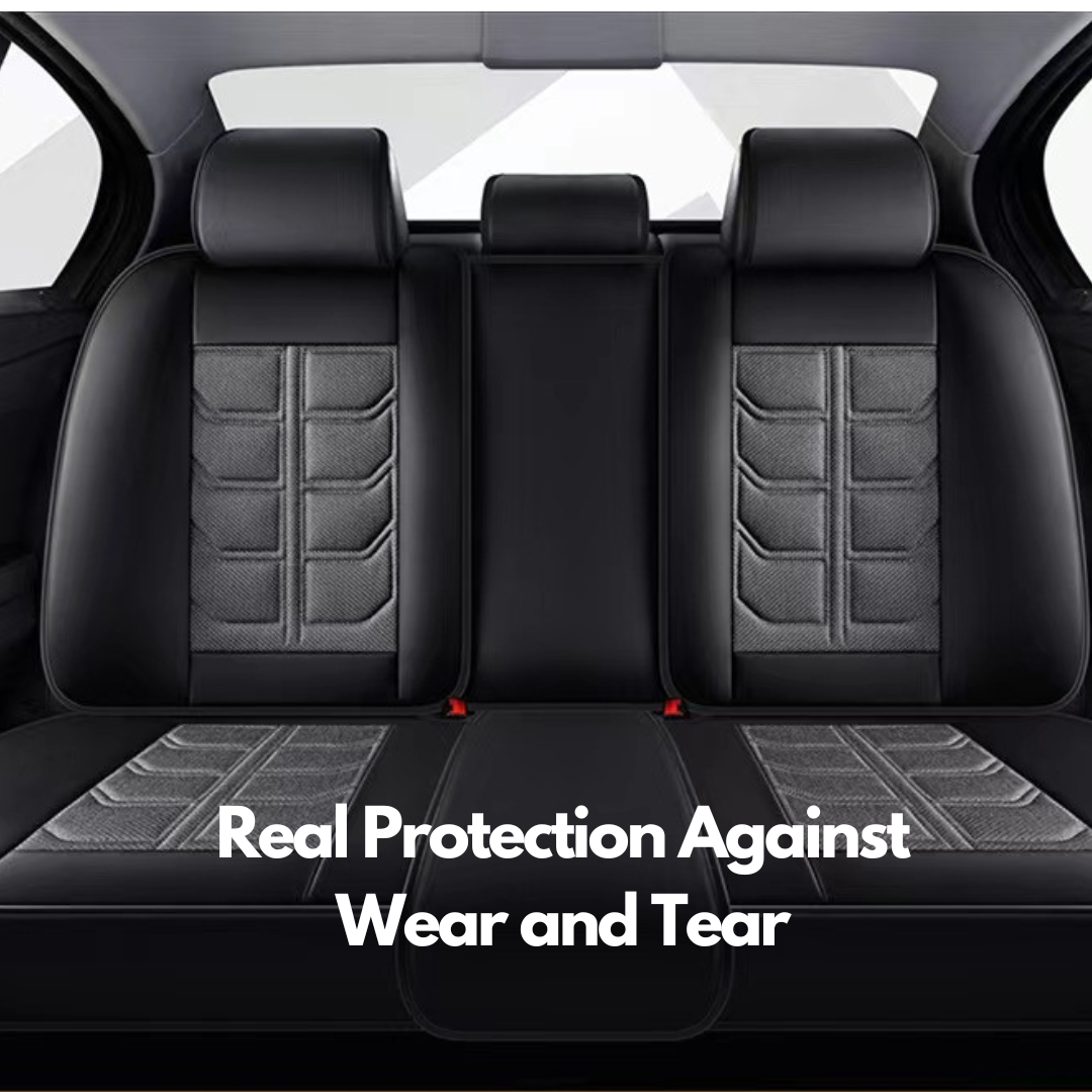 Premium Car Seat Covers Pro: Ultimate Comfort and Protection GREY - HeatPAQ