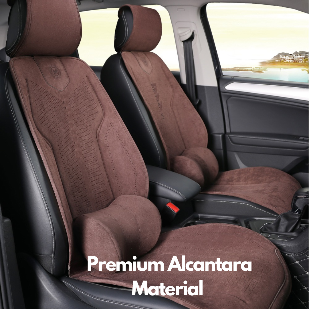 Alcantara Leather Car Seat Covers: Elevate Your Driving Experience - HeatPAQ