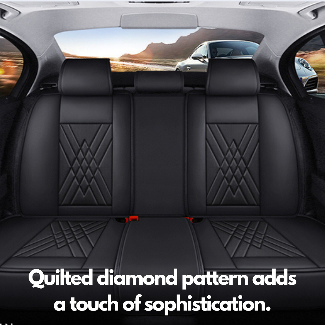 Luxury Quilted Car Seat Covers: Elevate Your Driving Experience - HeatPAQ