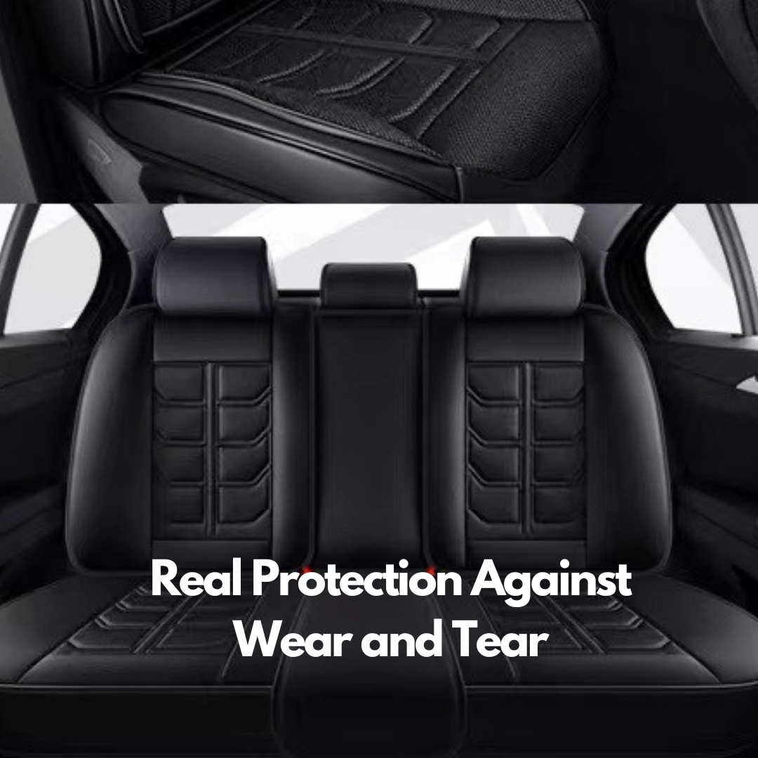 Premium Car Seat Covers Pro: Ultimate Comfort and Protection BLACK - HeatPAQ